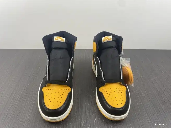 Cheap Kickmax Yellow Air Toe 1 Jordan OG High 555088-711 0516
